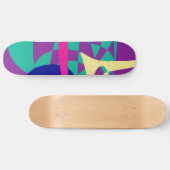 Berge und Planeten Skateboard (Horizontal)