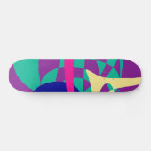 Berge und Planeten Skateboard (Horizontal)