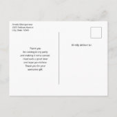 Berge und See Landschaftlich Nature Foto Vielen Da Postkarte (Rückseite)