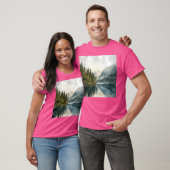 Berge und Seenlandschaften Wand an Wand T-Shirt (Unisex)
