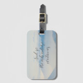 Berge und so das Erlebnisangebot weiter Gepäckanhänger (Vorderseite Vertikal)