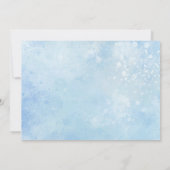 Berge und Wildblume Rustikal Save The Date (Rückseite)