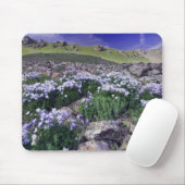 Berge und Wildblumen auf Almwiesen, Mousepad (Mit Mouse)