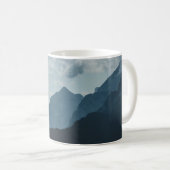 BERGE UNTER WEISSEM HIMMEL KAFFEETASSE (VorderseiteRechts)
