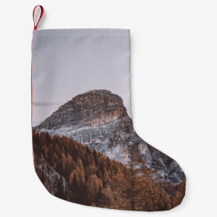 BERGE UNTER WEISSEM HIMMEL KLEINER WEIHNACHTSSTRUMPF