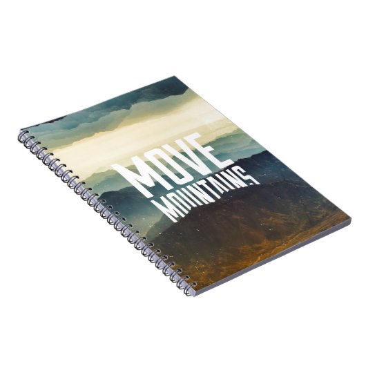 Berge verschieben notizblock (Rechte Seite)