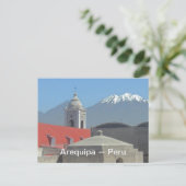 Berge von Arequipa Peru Postkarte (Stehend Vorderseite)