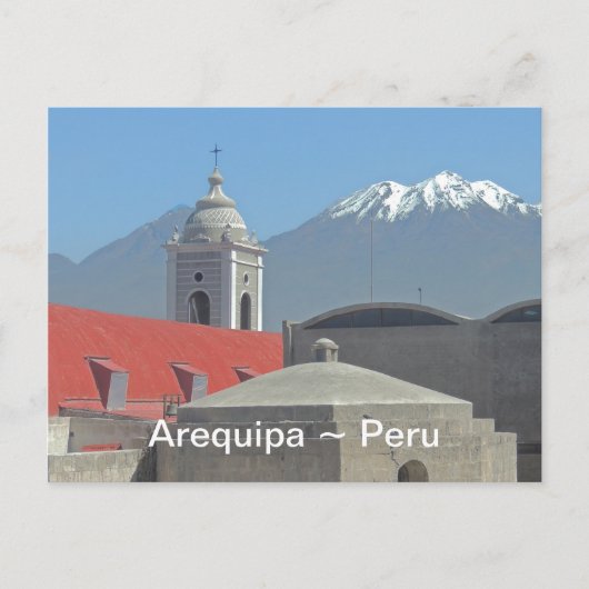 Berge von Arequipa Peru Postkarte (Vorderseite)