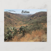 Berge von Eritrea Postkarte (Vorderseite)