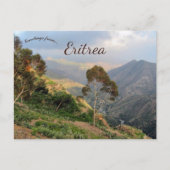 Berge von Eritrea und Afrika Postkarte (Vorderseite)