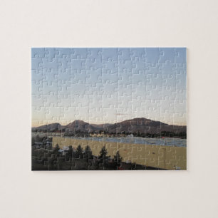 Berge von San Luis Obispo von den irischen Hügeln Puzzle