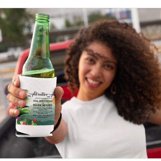 Berge, Wälder und Sonnenuntergänge Dosenkühler