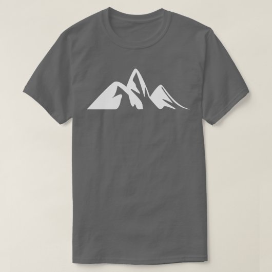 Berge Wandern 52 T-Shirt (Design vorne)