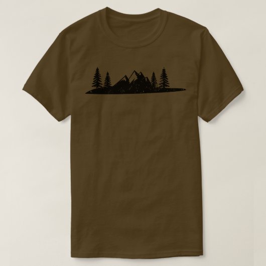 Berge Wandern 8 T-Shirt (Design vorne)