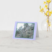 Berge weg, aber in meinem Herzen Mitteilungskarten (Gelbe Blume)