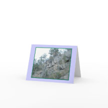 Berge weg, aber in meinem Herzen Mitteilungskarten