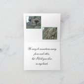 Berge weg, aber in meinem Herzen Mitteilungskarten (Innenseite)