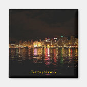 Bergen nachts magnet (Vorne)