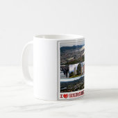 Bergen - Norge - I Liebe - Kaffeetasse (Vorderseite Links)