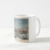 Bergen, Norway Christmas Coffee Mug Kaffeetasse (VorderseiteRechts)