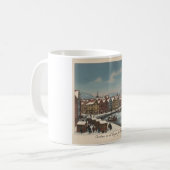 Bergen, Norway Christmas Coffee Mug Kaffeetasse (Vorderseite Links)