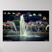 #Bergen #Norway Poster (Vorne)