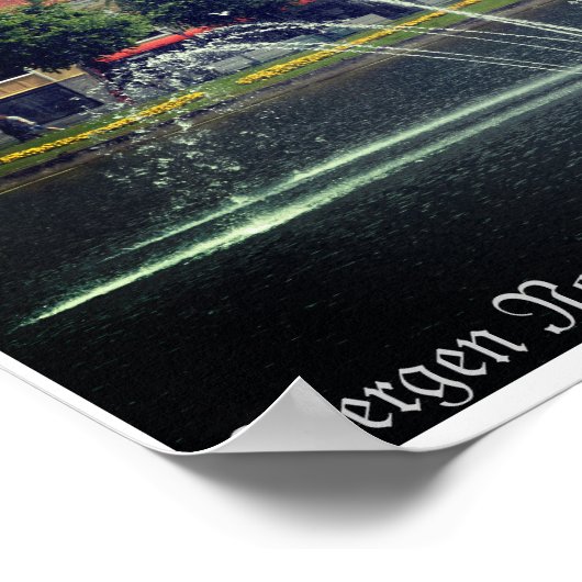 #Bergen #Norway Poster (Ecke)