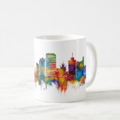 Bergen Norway Skyline Kaffeetasse (VorderseiteRechts)