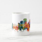 Bergen Norway Skyline Kaffeetasse (Mittel)