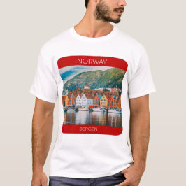 Bergen, Norway Travel T-Shirt
