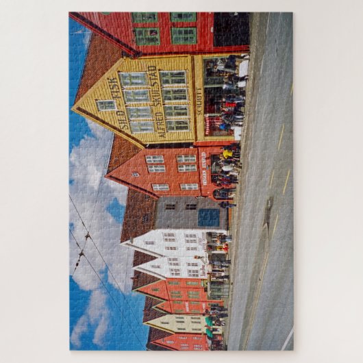 Bergen, Norwegen 1014-pc Puzzle (Vertikal)