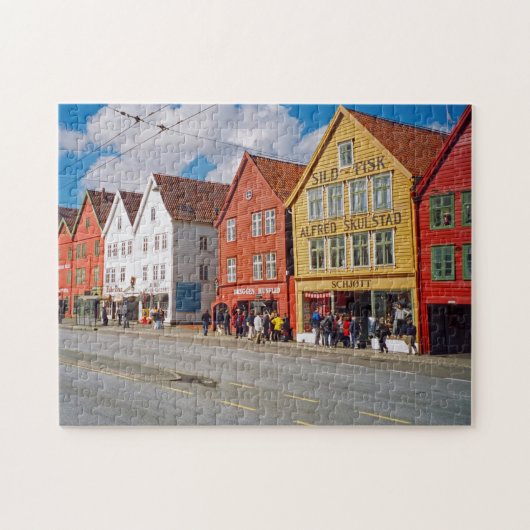 Bergen, Norwegen 252-pc Puzzle (Horizontal)