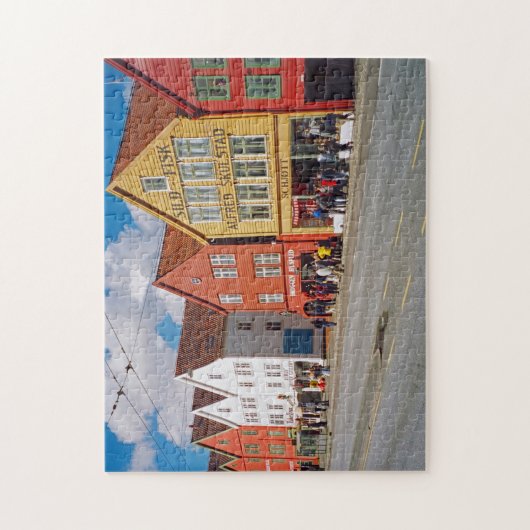 Bergen, Norwegen 252-pc Puzzle (Vertikal)