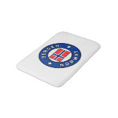 Bergen Norwegen Badematte (Schrägansicht)