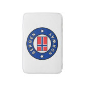 Bergen Norwegen Badematte (Vorderseite Vertikal)