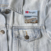 Bergen Norwegen Button (Beispiel)