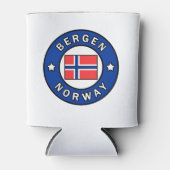 Bergen Norwegen Dosenkühler (Vorderseite)