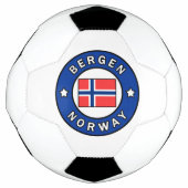 Bergen Norwegen Fußball (Vorderseite)