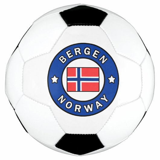 Bergen Norwegen Fußball (Vorderseite)