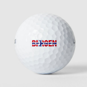 Bergen Norwegen Golfball