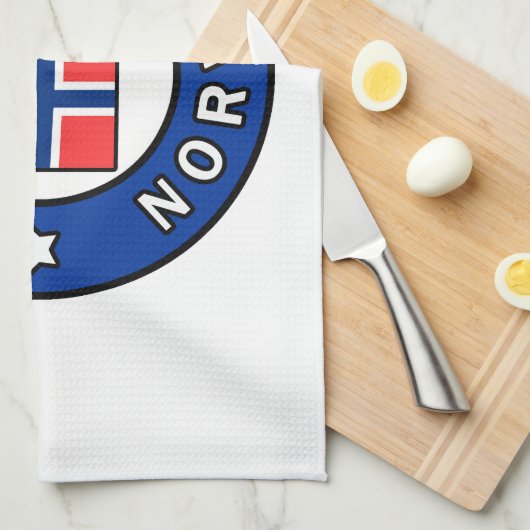 Bergen Norwegen Handtuch (Viertel Falte)