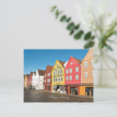 Bergen, Norwegen, Läden Card Postkarte (Stehend Vorderseite)