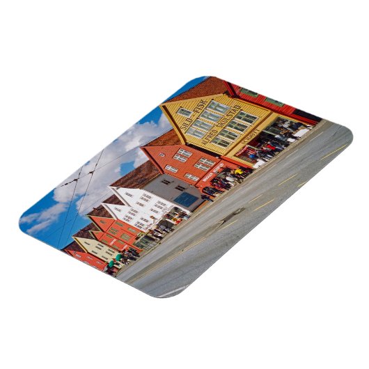Bergen, Norwegen Magnet (Linke Seite)