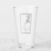 Bergen Norwegen Moderne Stadtkarte Glas (Rückseite)