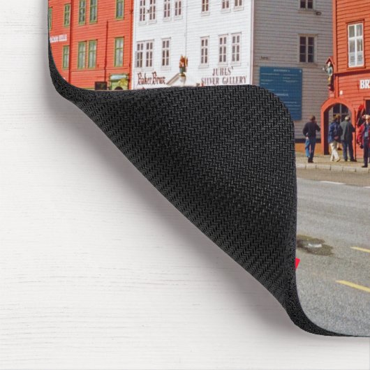 Bergen, Norwegen Mousepad (Ecke)