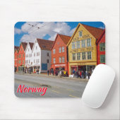Bergen, Norwegen Mousepad (Mit Mouse)