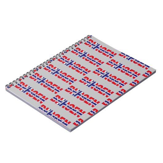 Bergen Norwegen Notizblock (Linke Seite)