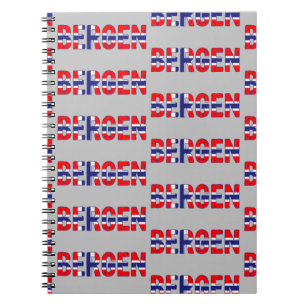 Bergen Norwegen Notizblock