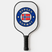 Bergen Norwegen Pickleball Schläger (Vorderseite)