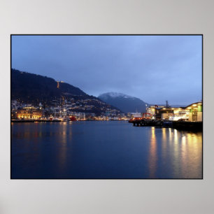 Bergen Norwegen Poster